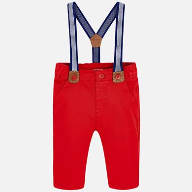 Pants with Suspenders